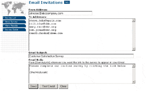 Surveys from ZipSurvey